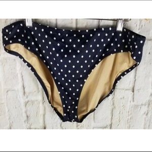J Crew Navy Dotty Swim bottom